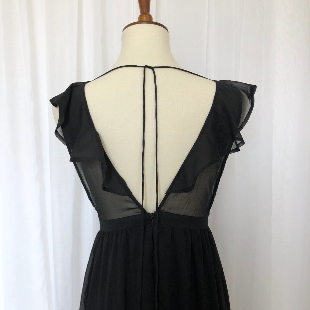 The Jetset Diaries Tan Lines Maxi Deep V-Neck Sz M - Picture 6 of 7